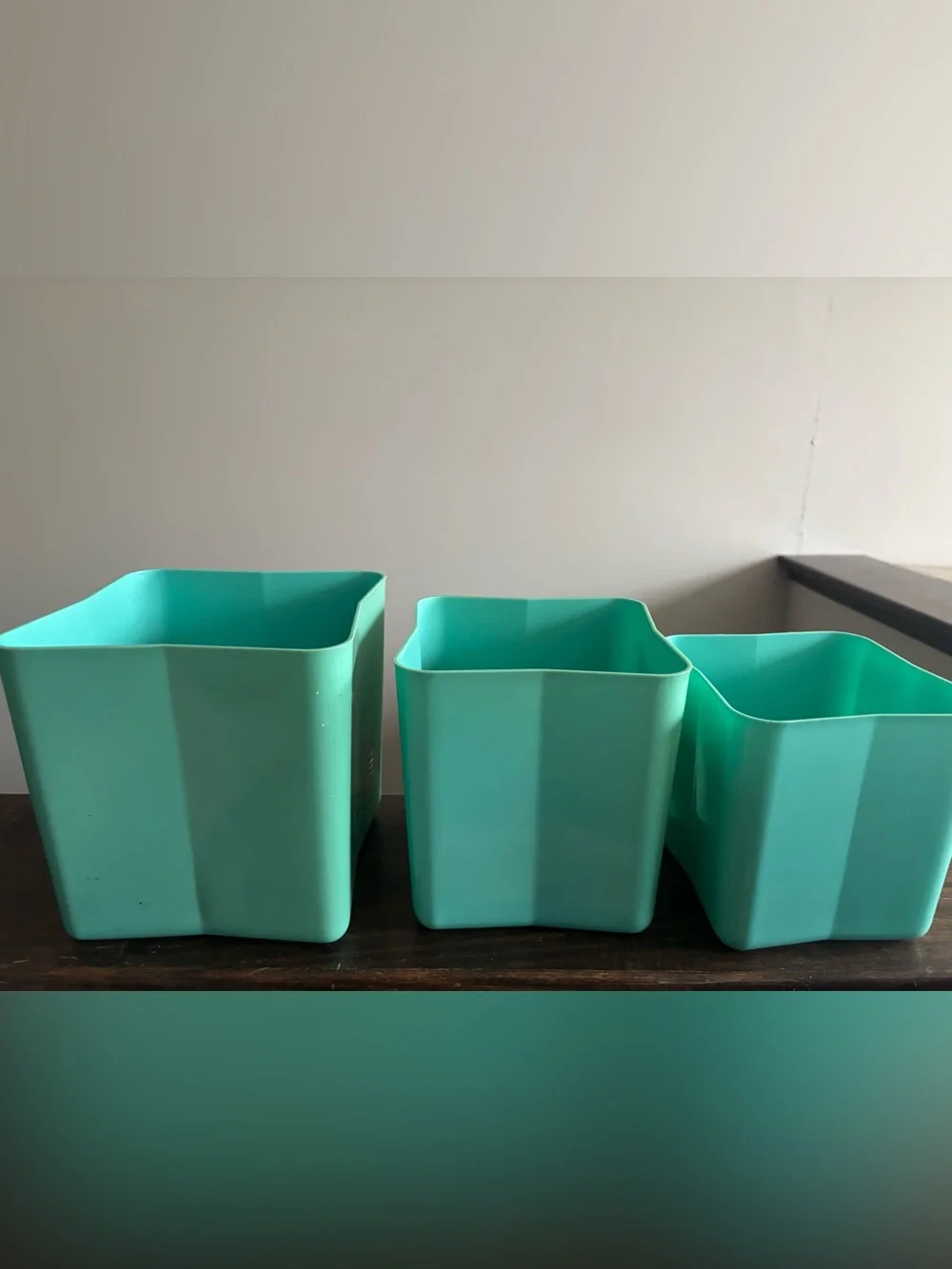 1950s Turquoise Canister Set